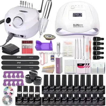 Private Label Nail Art Kits Professional Set Box Professional Gel Nail