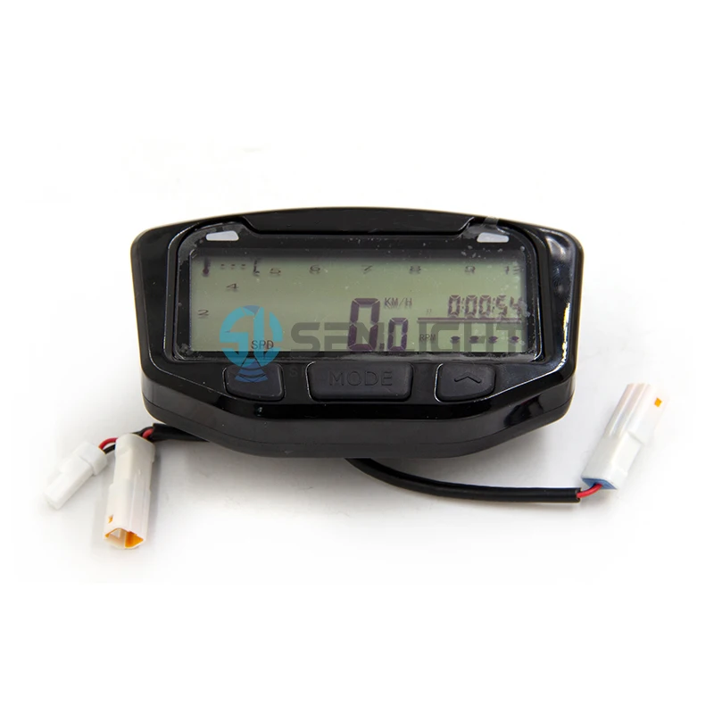 Trail Tech 752-119 Black Digital Speedometer Gauge Kit