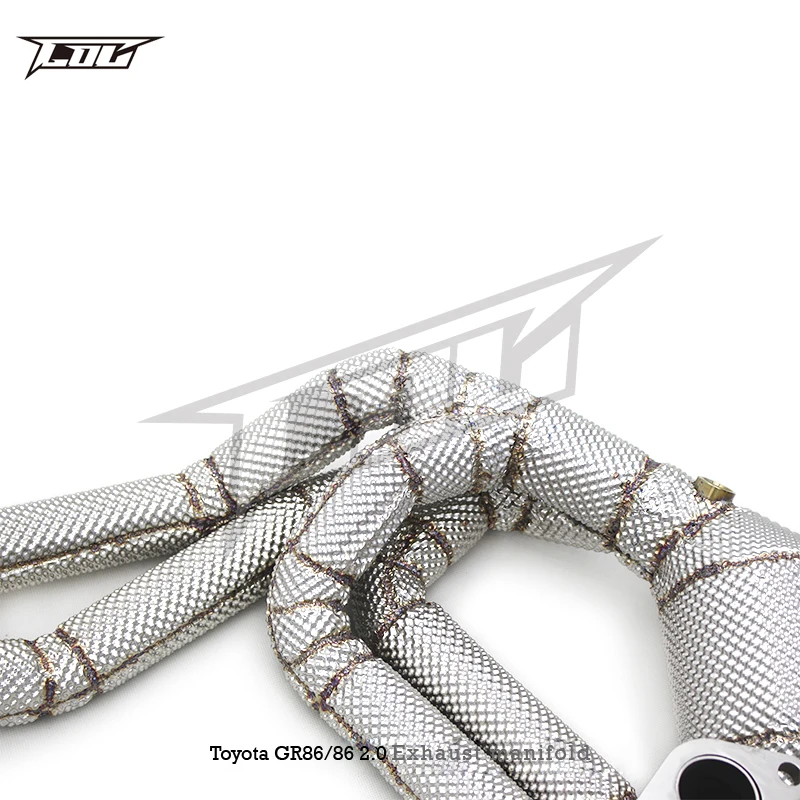 トヨタGR86/86 2.0 2022-2023用OEMエキゾーストマニホールド触媒