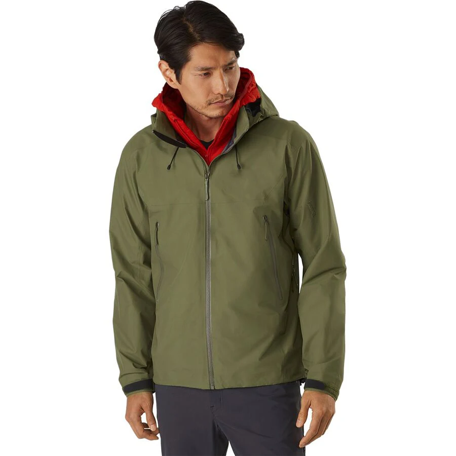 Waterproof Jackets with Adjustable Hoods - E3D Patterning