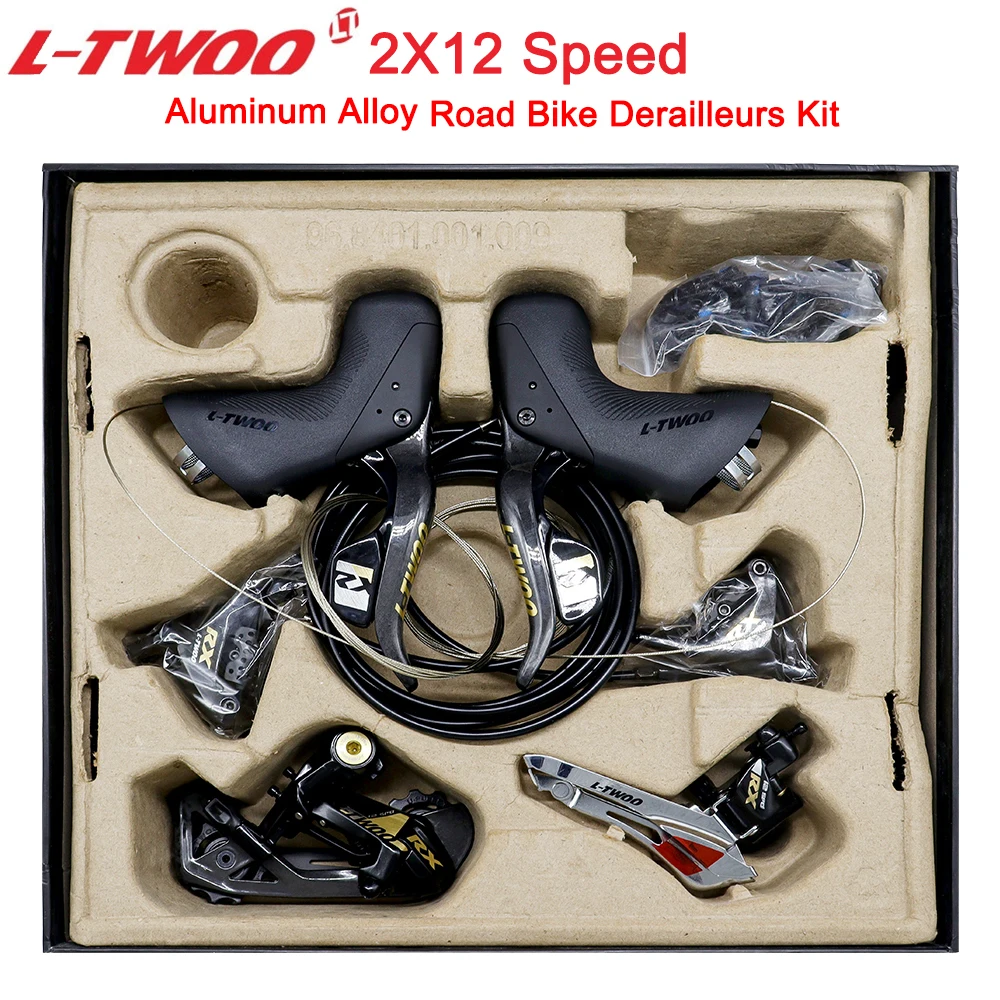 Ltwoo Rx 2x12 Speed Road Bike Derailleurs Kit Shifter Brake Lever 24 ...