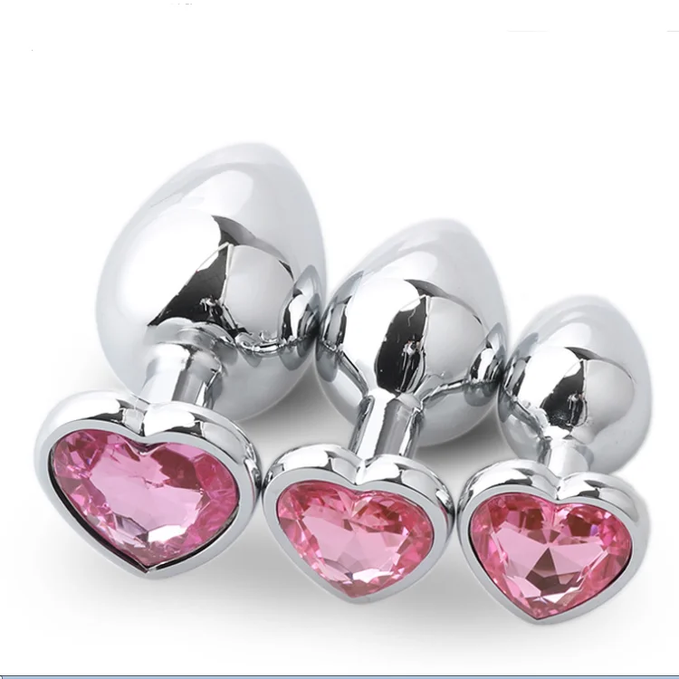 anal plug telegram New Style Heart-shaped Factory Supply Great Quality Butt Plug Love Game  Anal Plug for Sex Game Anal Sex Toys