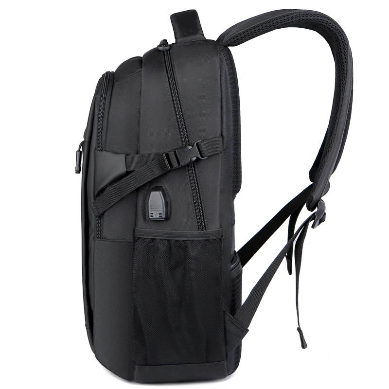 Remoid Factory 15.6 Inch Custom Logo Waterproof Oxford Pu Material Business Men Day Pack Bag Travel Laptop Backpack