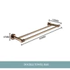Double towel bar 500MM
