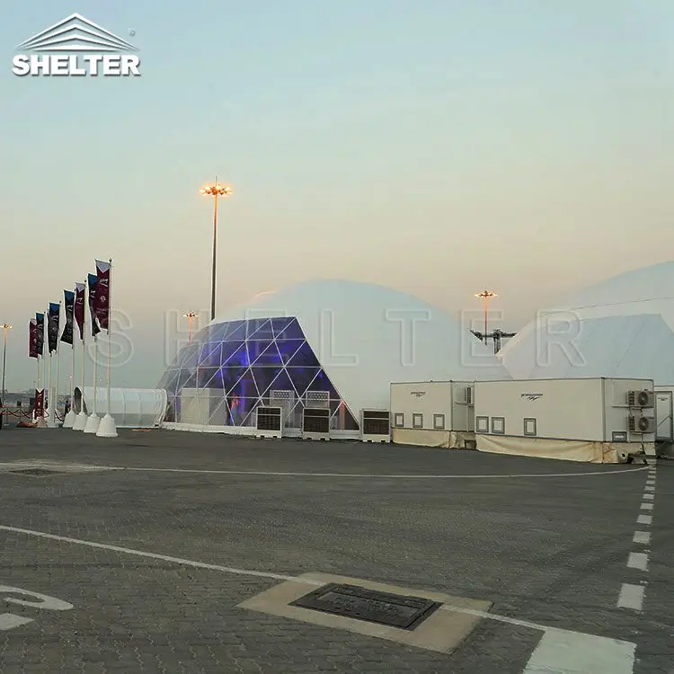 Soundproof Party Geodesic Dome Event Projection Dome with 360 Degree Screen