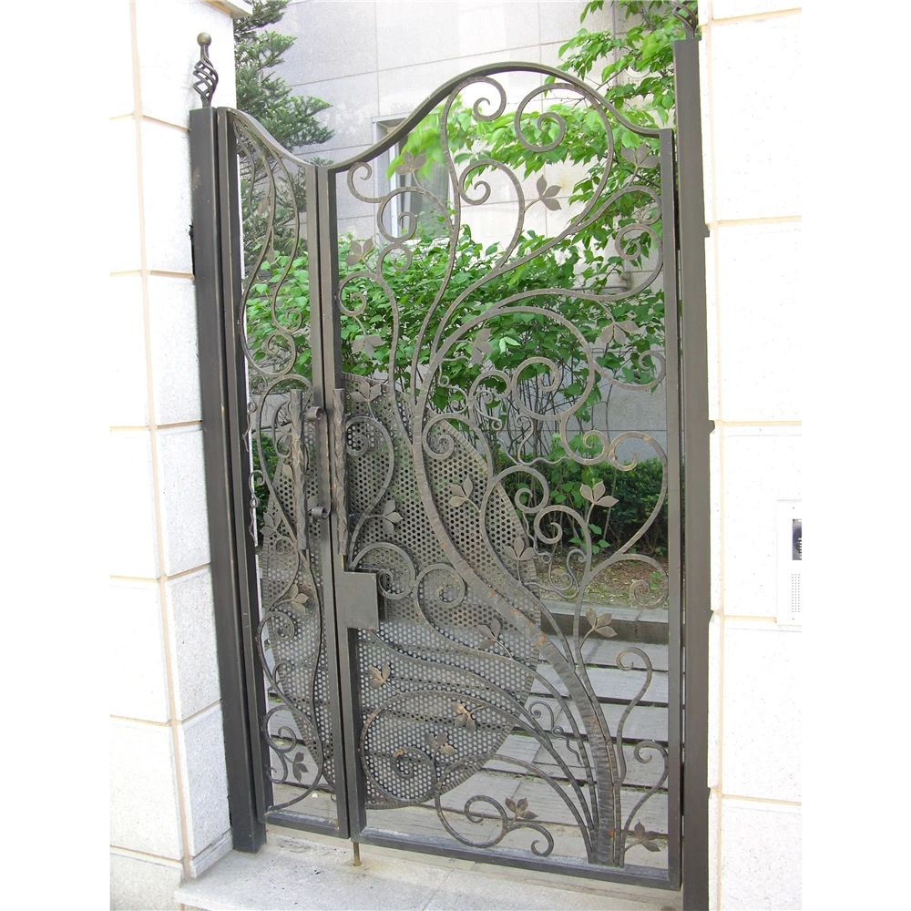 Hand Made Iron Flower Different Steel Gate Designs