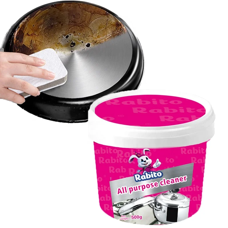 Kitchen Utensils Cookware Cleaning Paste Multipurpose Deep Decontamination Pan Bottom Scale All Purpose Cleaner