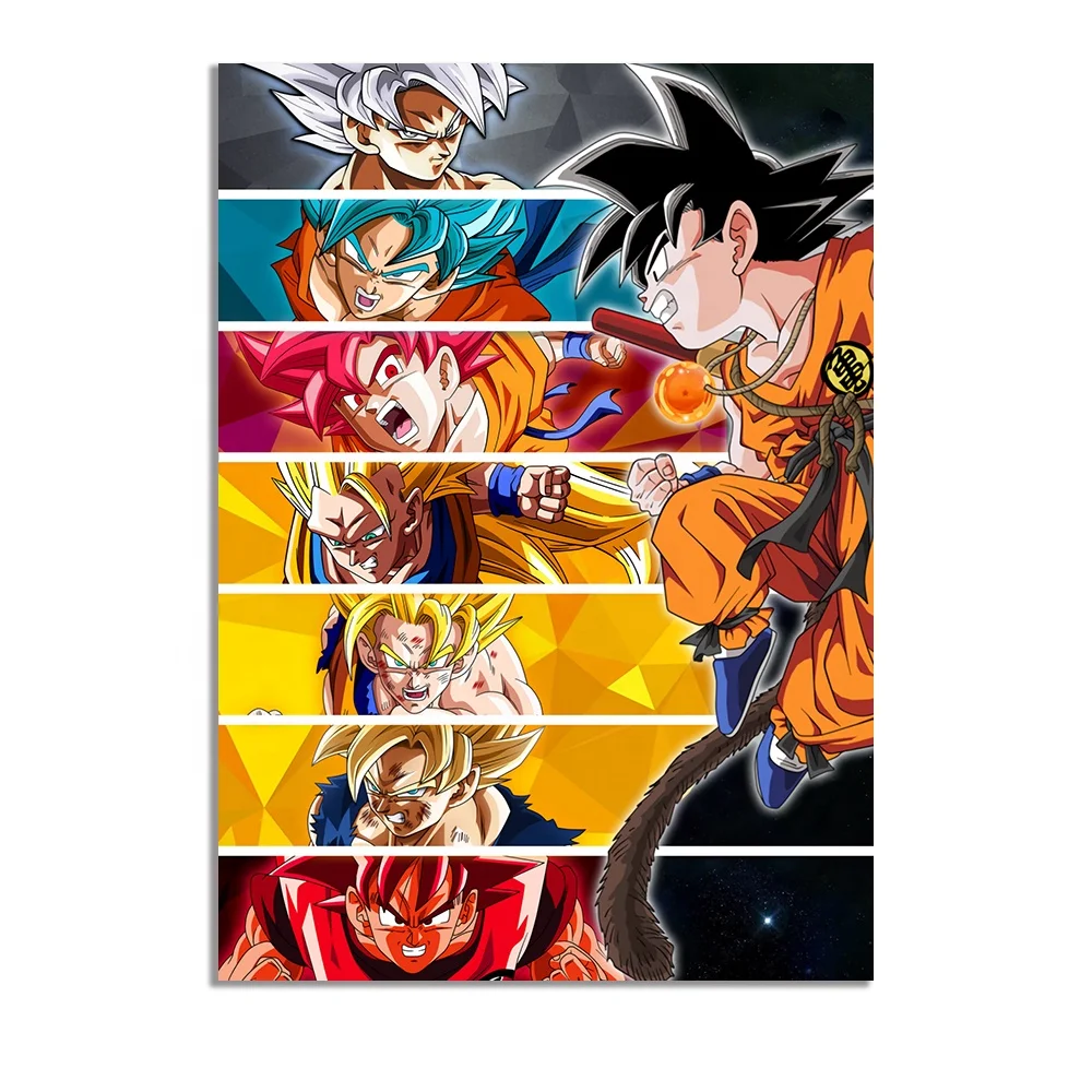 Dragon Ball Characters Poster Anime Collection Canvas Wall Art Paintings Dragon  Ball Z Poster Hd Wall Pictures For Home Decor - Buy Anime Collection,Wall  Pictures,Dragon Ball Z Product on 