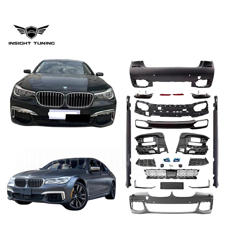 2016-2018 7 Series Conversion Kit Bumper Grille Bodykit For Bmw G11 Pre ...