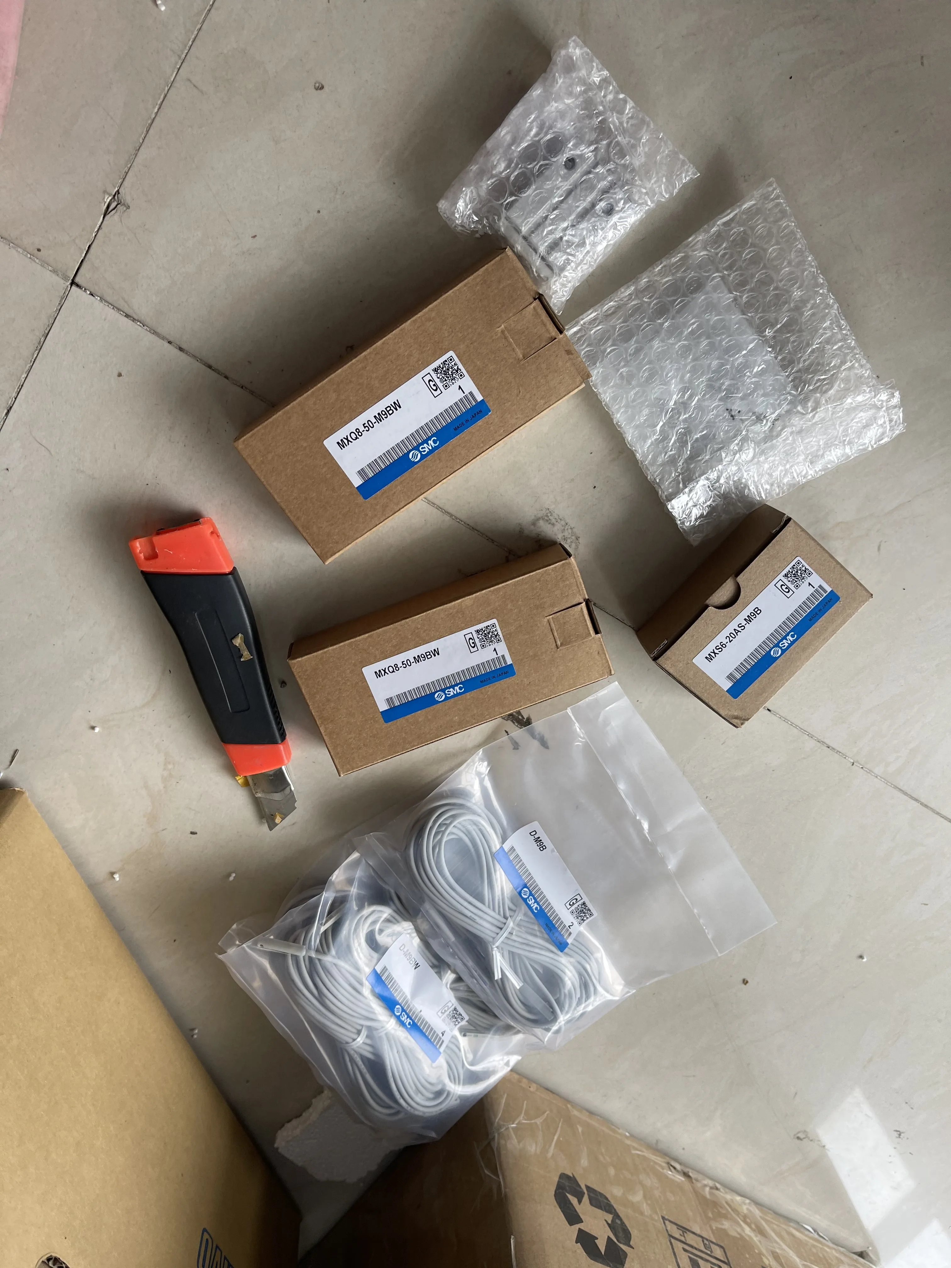 SMC Pneumatic Cylinder Sensor Cable MXQ8-50-M9BW SMC Pneumatic Cylinder Sensor Cable MXQ8-50-M9BW