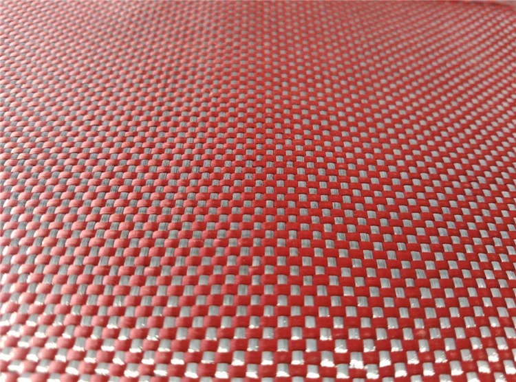 Carbon Blue Kevlar Aramid Hybrid Fabric Cloth-IM-AR-1