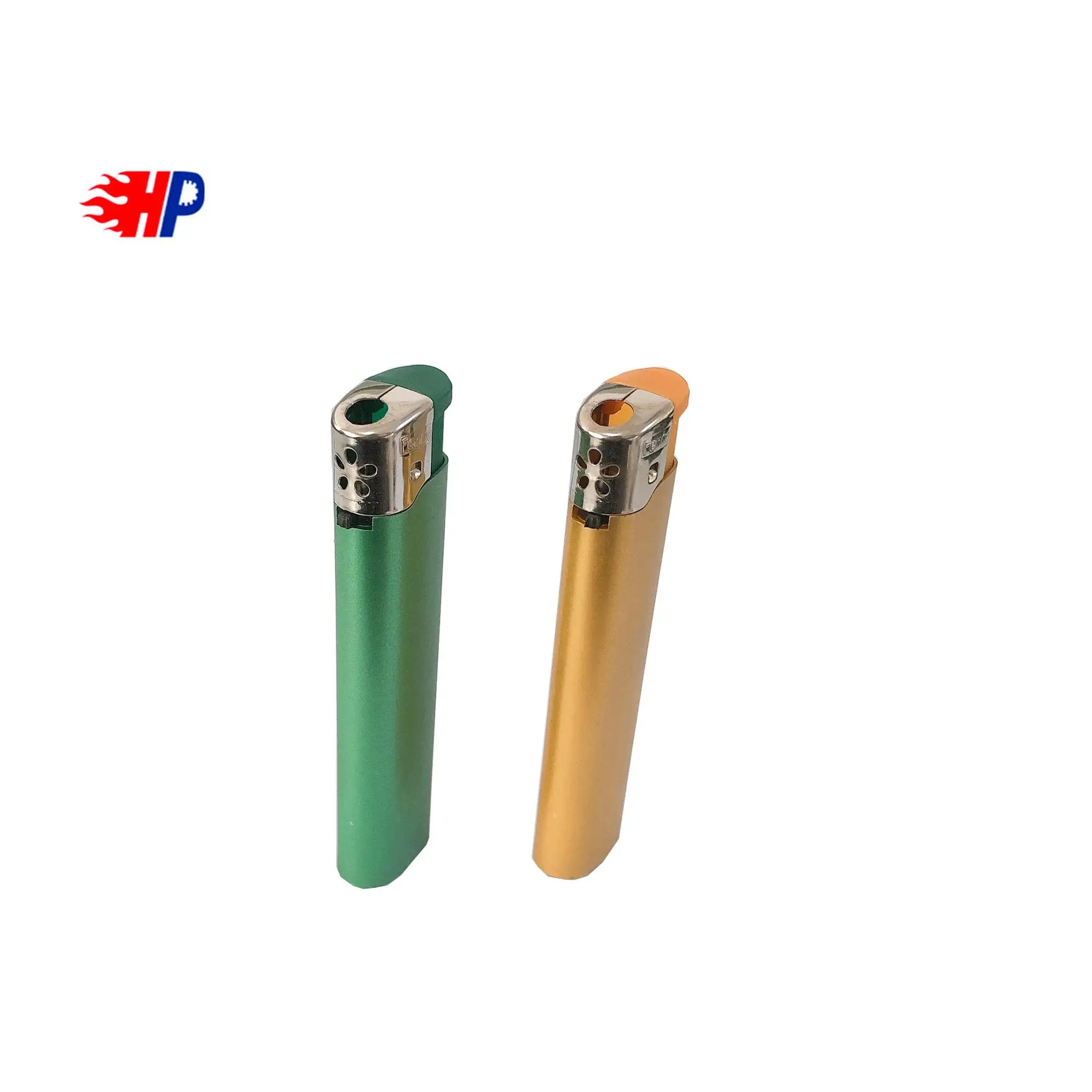 HP-128 Retro Women Green Electronic Cigarette Lighter Gas Manufacturers  Poker Lighter Stickers in China