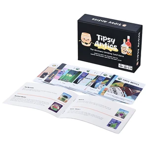 Factory Produces Custom Board Game Flashcards Friends' Parties Customized Printed Game Cards