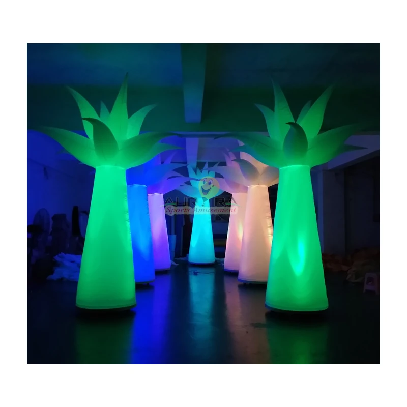 Led Lighting Inflatable Palm Tree Inflatable Lighting Trees Inflatable Led Lighting Cone Tree