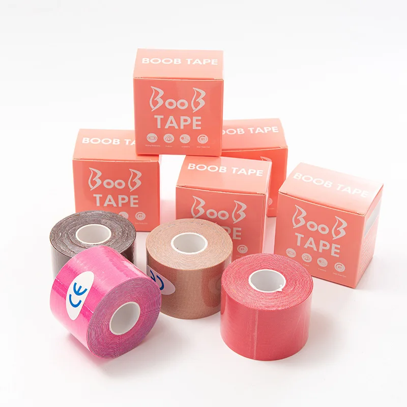 Sweatproof Boob Tape With Box Plus Size Boob Adhesive Breast Lift