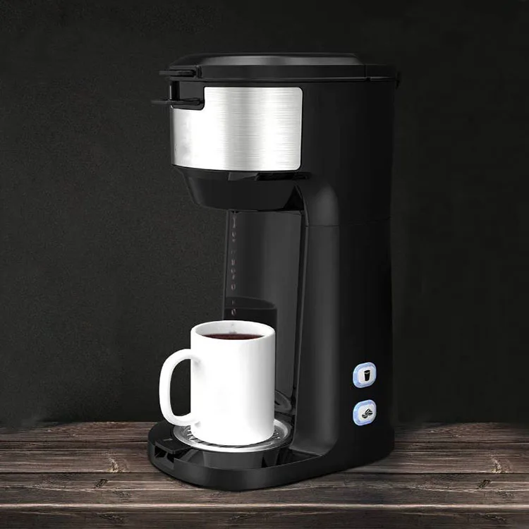 New Design Single Cup Dry Smart Heating 420 Ml 1000w Capsule Coffee