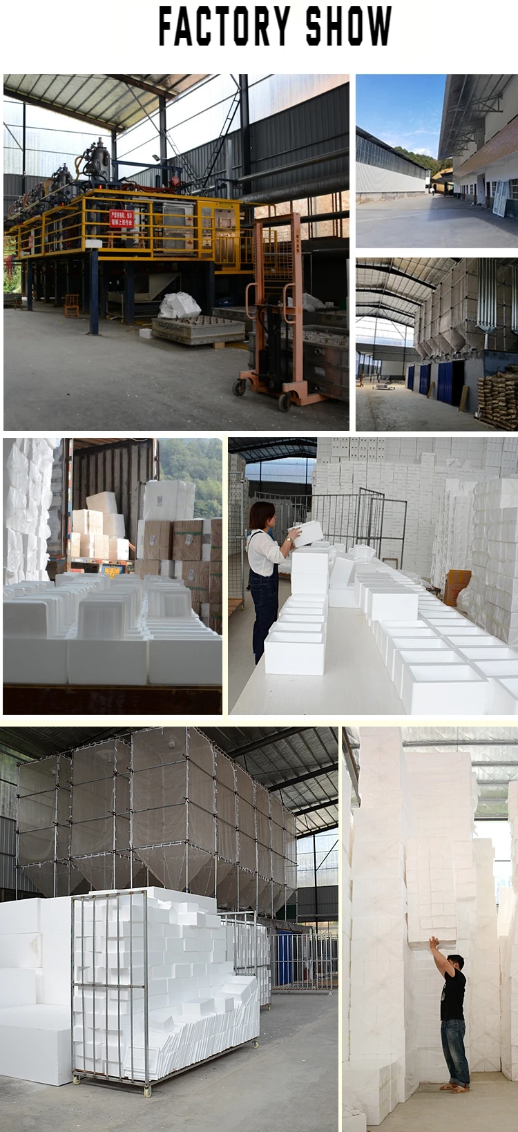 styrofoam shipping carton