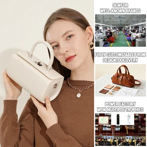 Factory Wholesale Women's Retro Leather Handbag OEM/ODM High-quality Shoulder Crossbody Bag Box Bag for Ladies Manufacturer