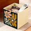 Warm flowers-oxford cloth-wear-resistant