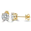 14K yellow gold B design