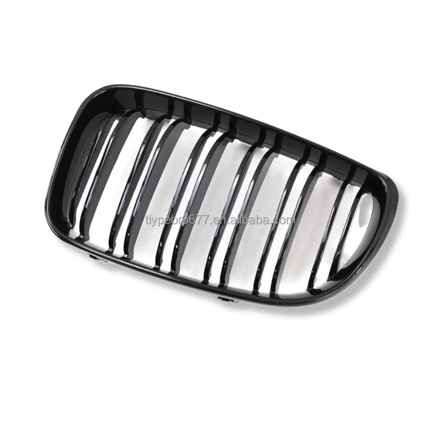 product tiypeor automotive double lines front bumper hood grille replacement three   color grill for bmw 1 series e87 e81 2008   2014-9