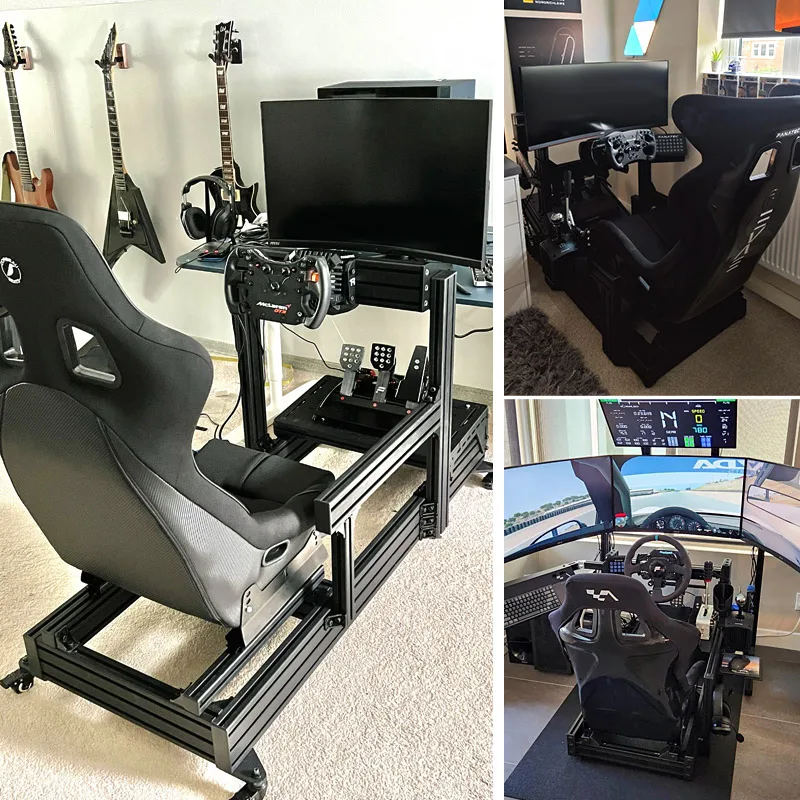 Custom Design DIY Sim Rig Ultimate Racing Simulator
