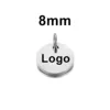 Silver 8mm inner hole