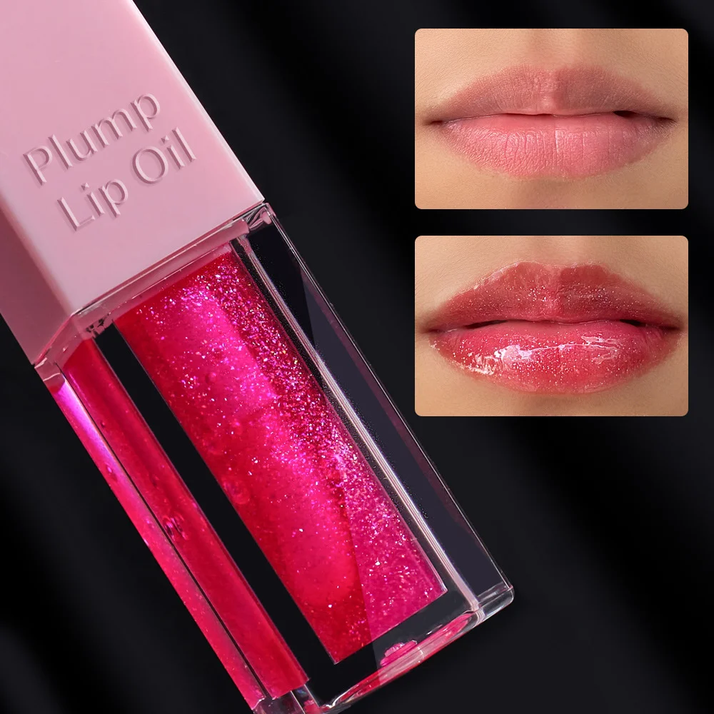 Low Moq Oem Makeup Clear Plumping Lipgloss Vegan Private Label Moisturizing Fruity Tinted Lip 1371