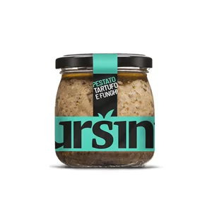 Italian Pesto of Mix Mushrooms and Truffle Mashed Sauce