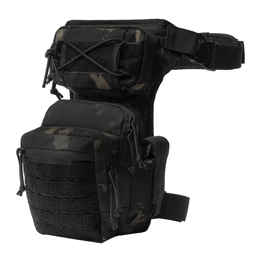FREE SAMPLE Men's Assault Thigh Bag Multifunctional Assault Bag Outdoor Hiking Thigh Bag
