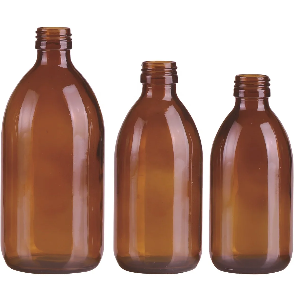 Manufacturer Well designed 100ml amber brown glass medicine bottles pharmaceutical syrup glass bottle