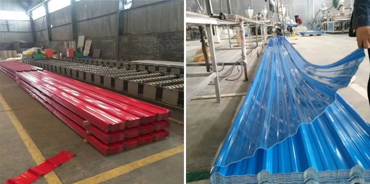 High Strength Galvanized Roofing Sheet PPGI Color Coated Corrugated Metal Steel Roof Sheet