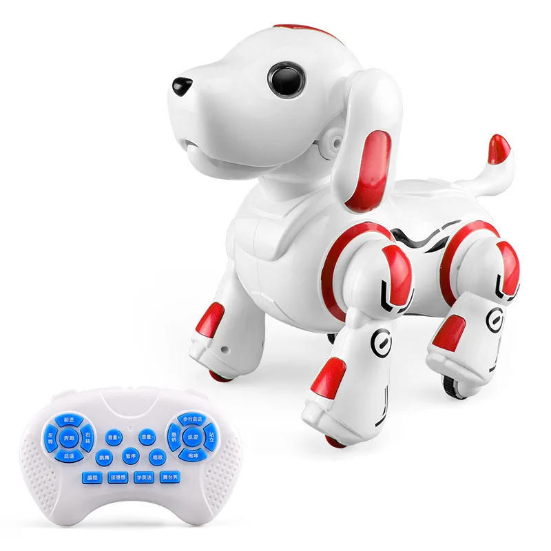 ロボット　犬　おもちゃ　ラジコン ロボット犬 バーチャルペット Amazon | 多機能ロボット犬 ラジコンロボット スマート 電気犬