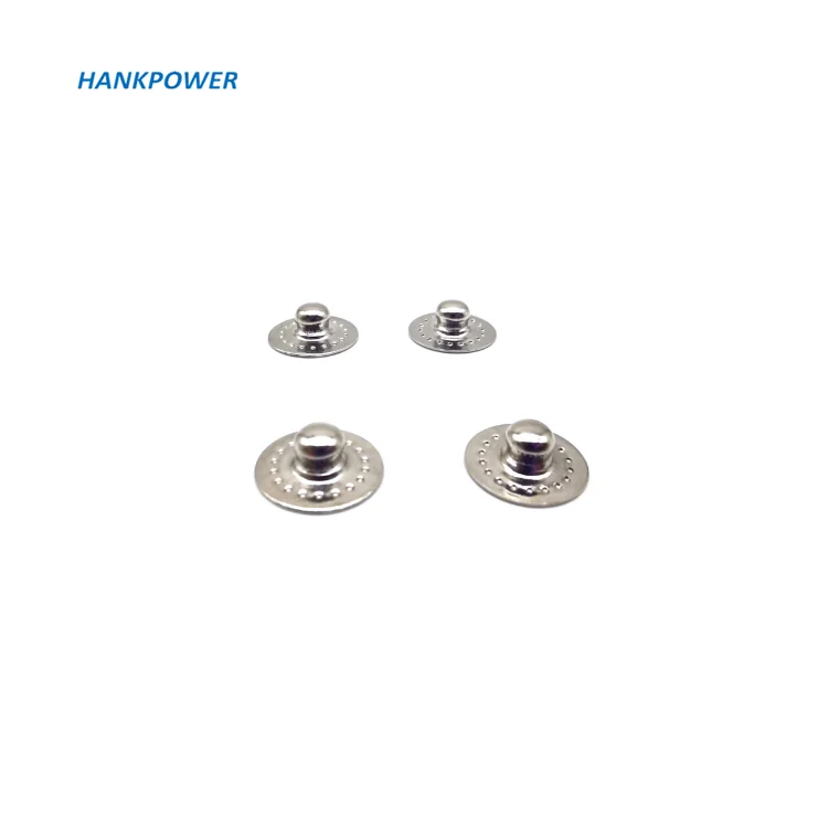 Medical Standard 3.6mm Ecg Electrode Male Snap Button H65 Brass And