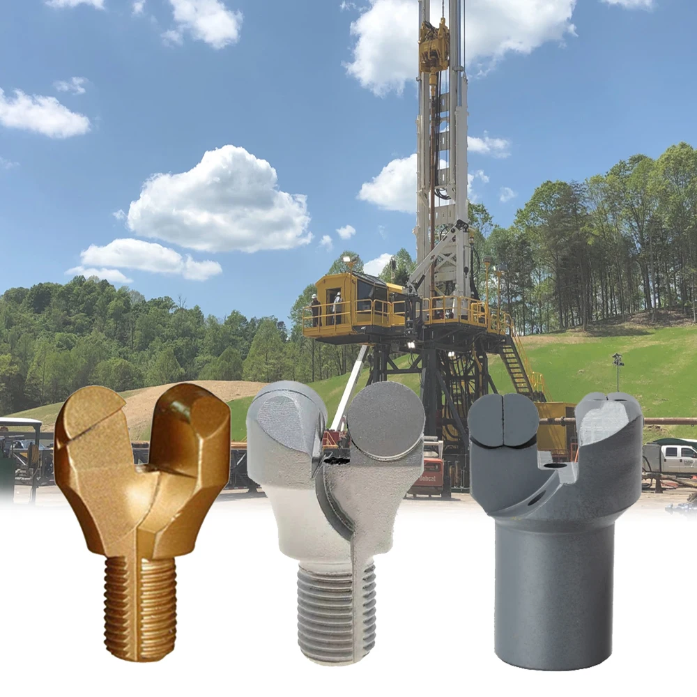 PDC Anchor Shank Roof Bolt Bits 2 wings Pdc Anchor Drill Bit for Coal Mining