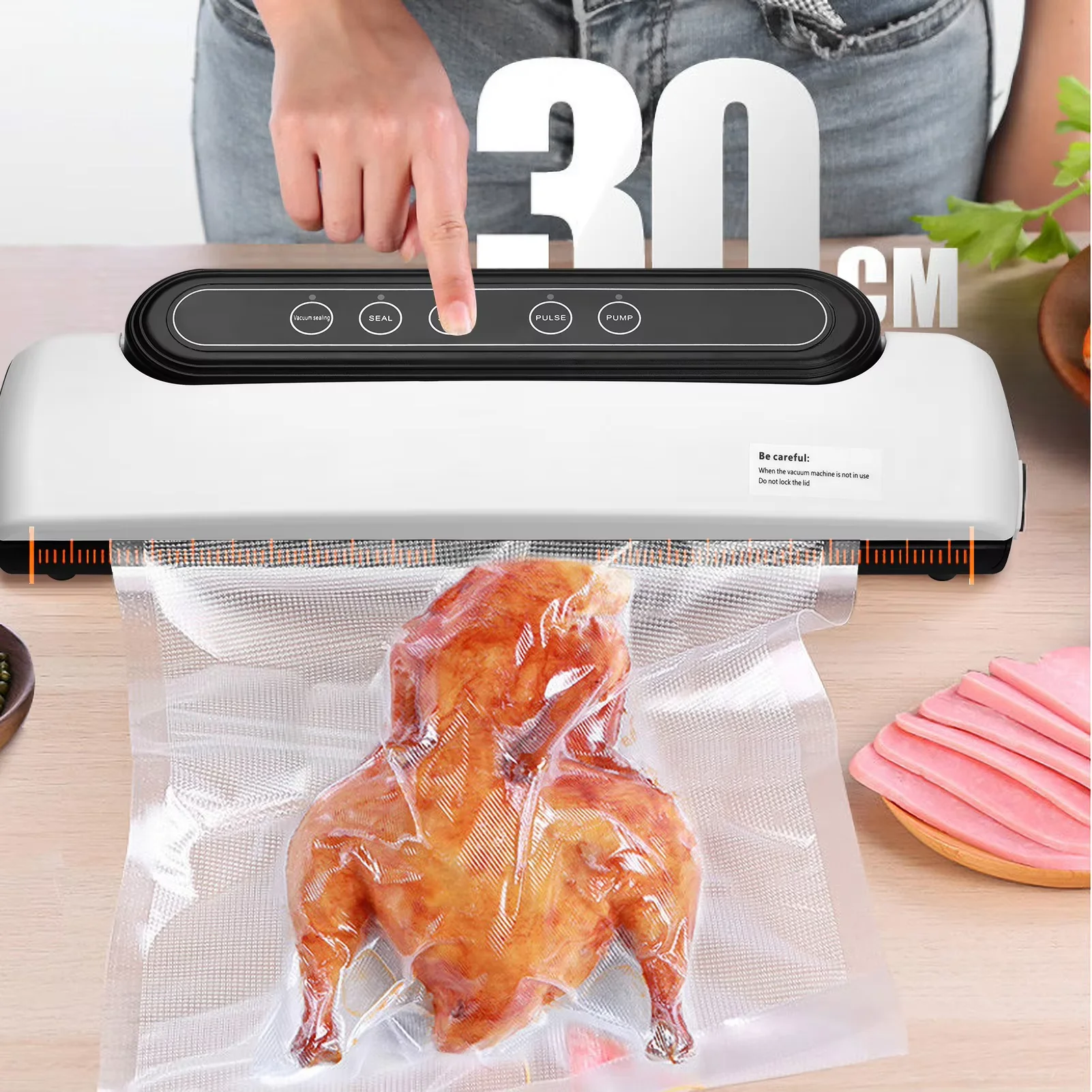 Hot Sell Top Sale Vacuum Sealer Packaging Machine Automatic Portable Vacuum  Food Sealer Machine