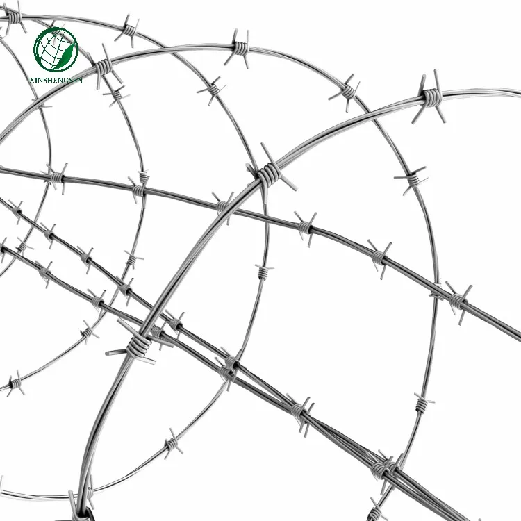 Factory Quality 12 Barbed Wire Fence Roll Length 200m Electric