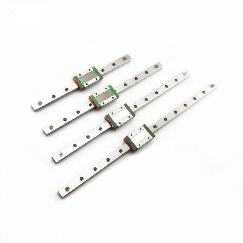 TEBAK D-23 Cheap MGN15H Length 100mm 200 300 400 500 600mm 700mm 800mm 900mm 1000mm Small Linear Guide Rail Linear Guides Kit
