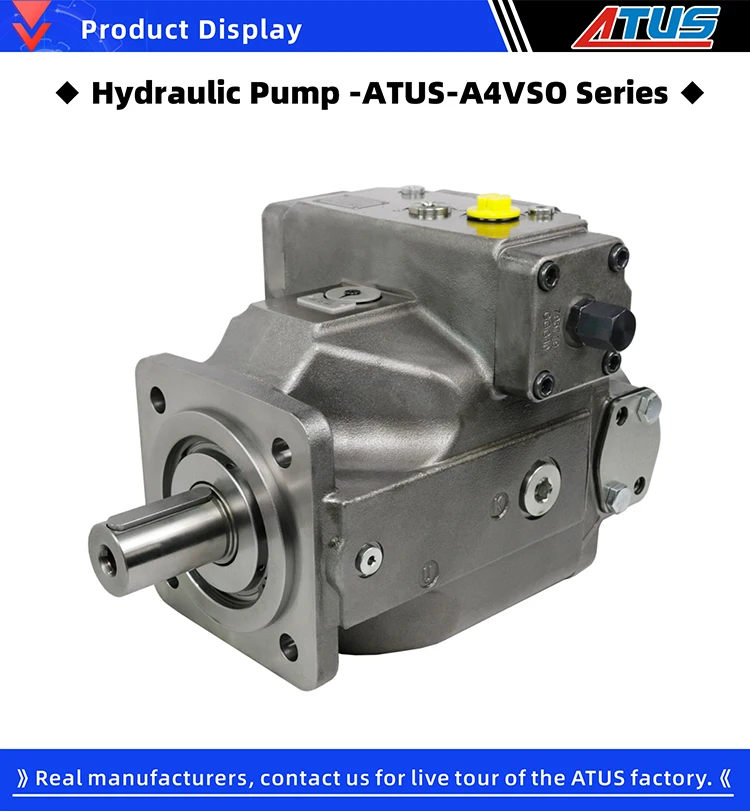 A4vso355 A4vso370 A4vo130 A4v90 Hydraulic Piston Pump A4vo A4vso