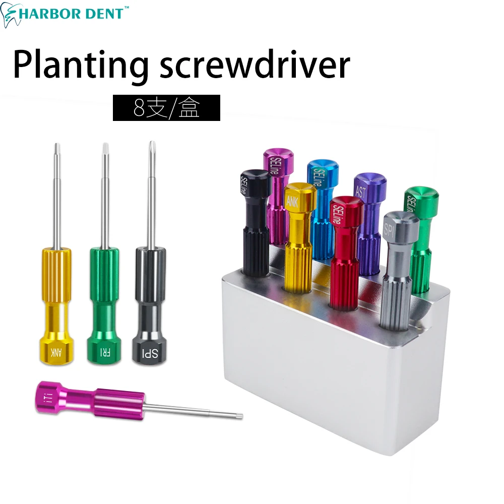 Kit De 6 Tournevis Pour Vis D'Implant Dentaire – Dental Screwz Driver – Farhan Products – Neuf
