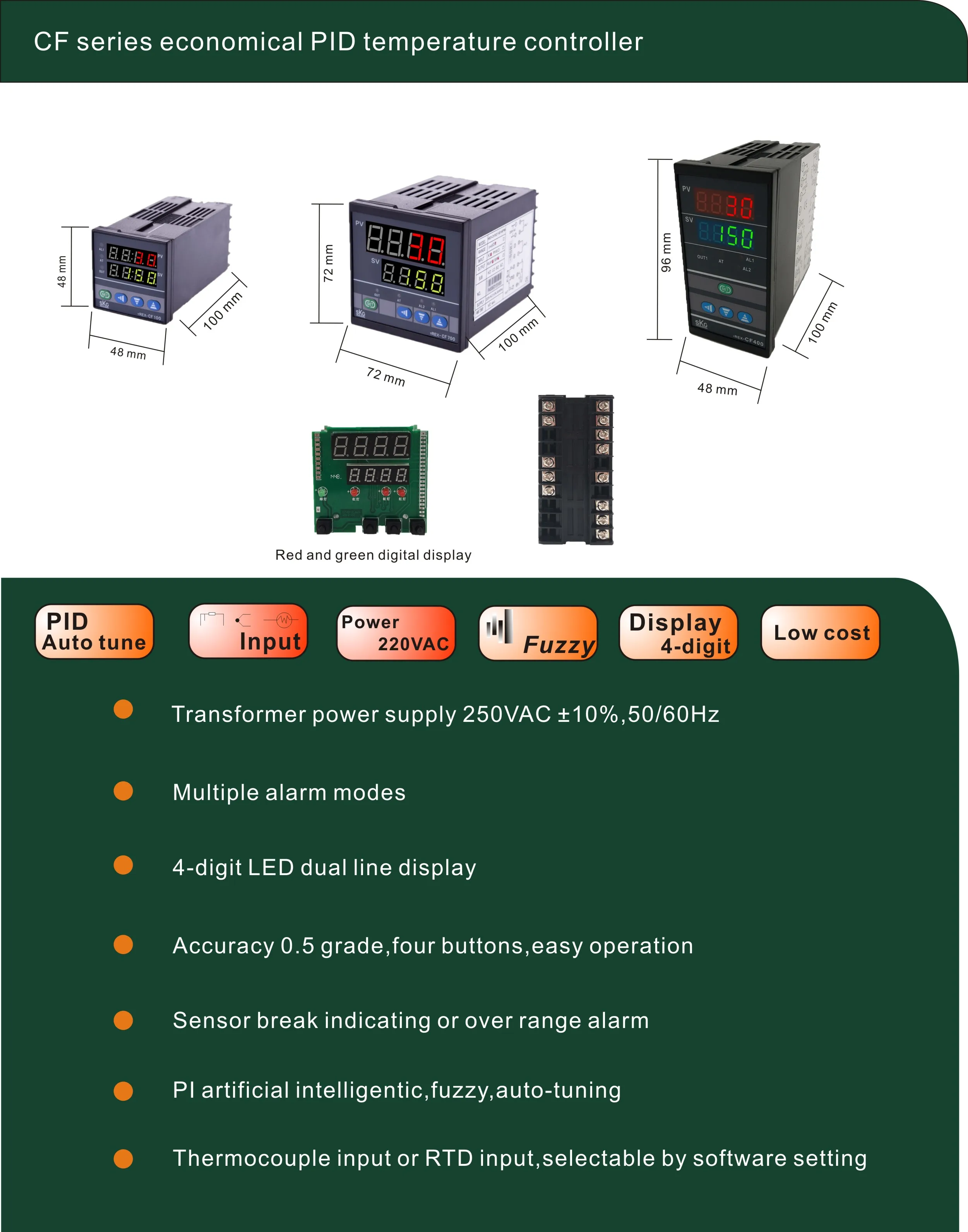 Oem Digital Thermocontroller Controlador Temperatura Temperature ...