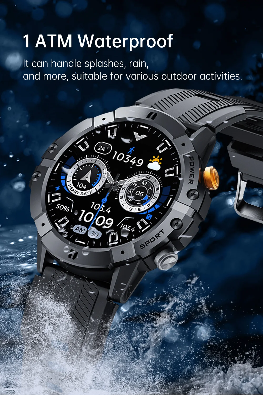 2026 C29 Smart Watch 1.52Inch Sport BT Call Blood Pressure Monitoring 1ATM Waterproof Relojes Smartwatch for Men