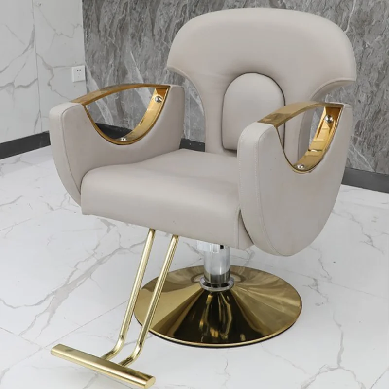 Qfpbc013 Hair Salon Black And Gold Barber Chair Buy Barber Chair
