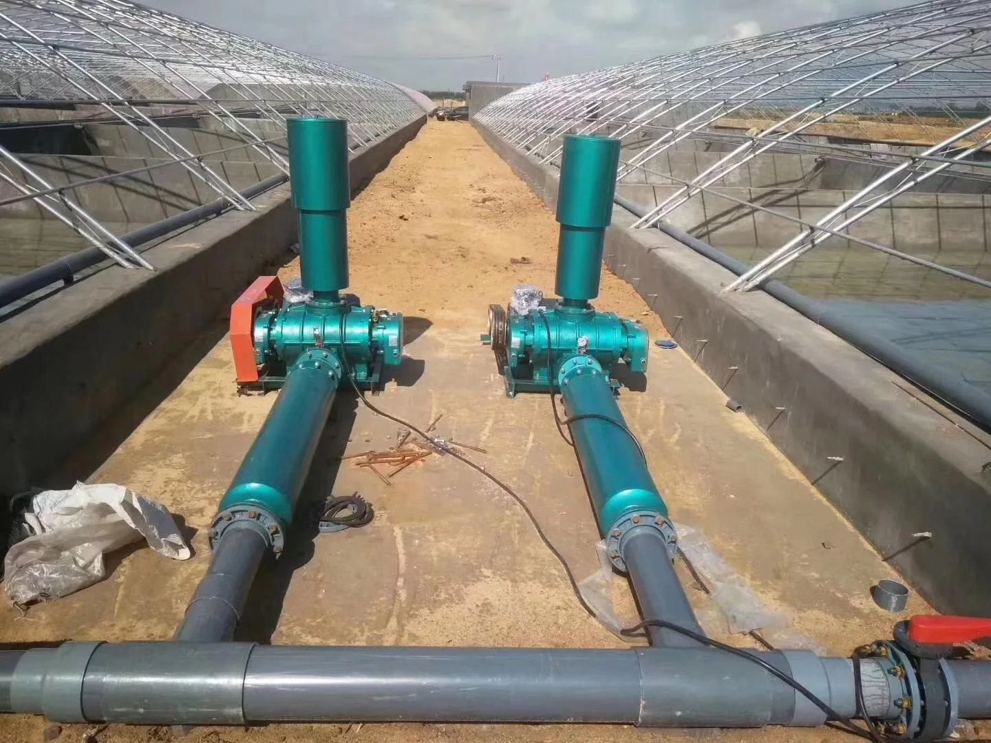 Roots Blower, 1.5KW, Cast - detail 44