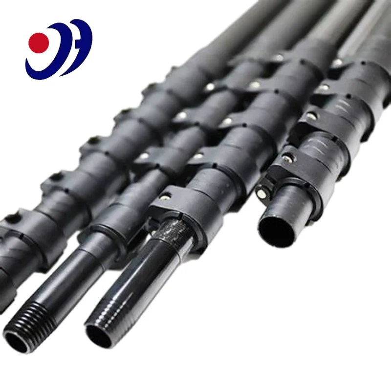 High Modulus Durable Strong Custom Made Easy Carrying Light Twist Locks Carbon Fiber Telescopic Tube Rod