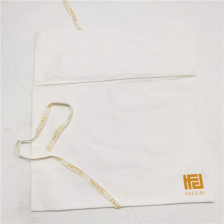 Cotton Envelope Gift Packaging Cloth Dust Bag White Luxury Jewelry ...