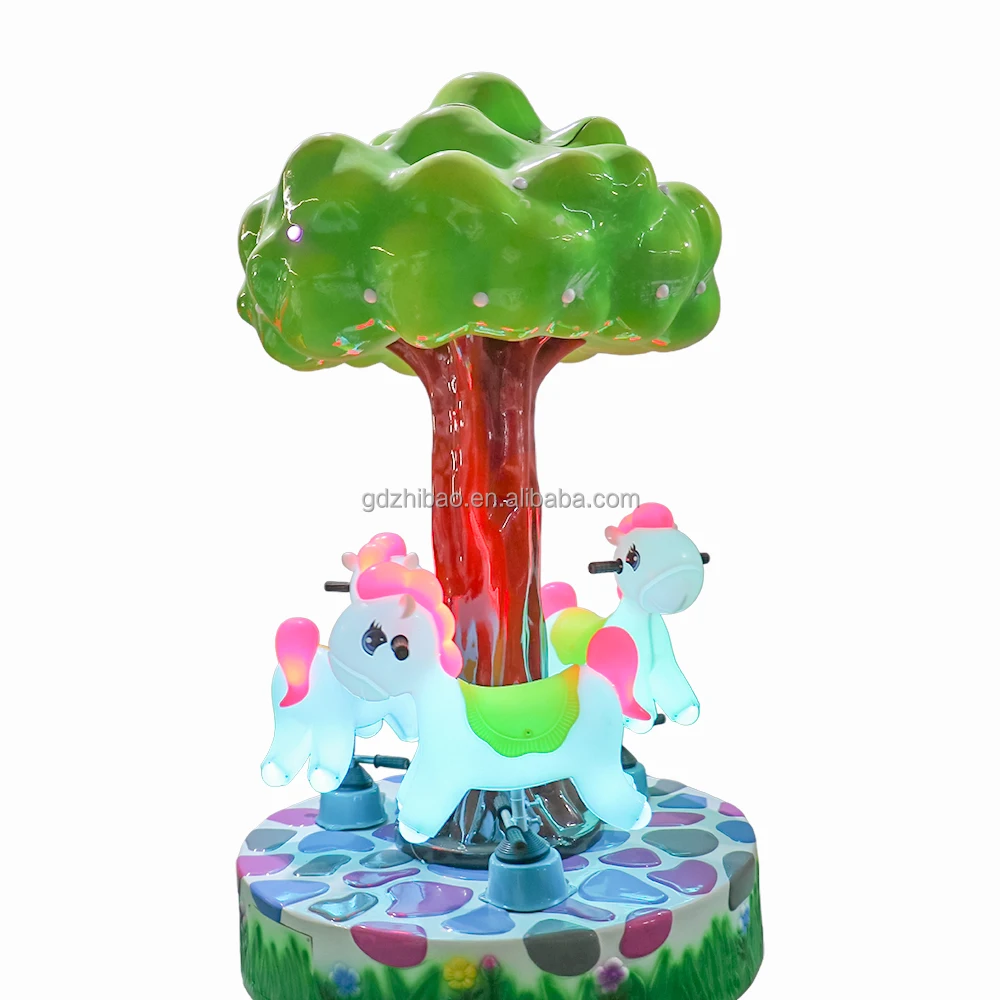 Musical Rides Machine Alibaba.com: Merry Go Round Musical 3-Person Commercial Carousel Ride ...