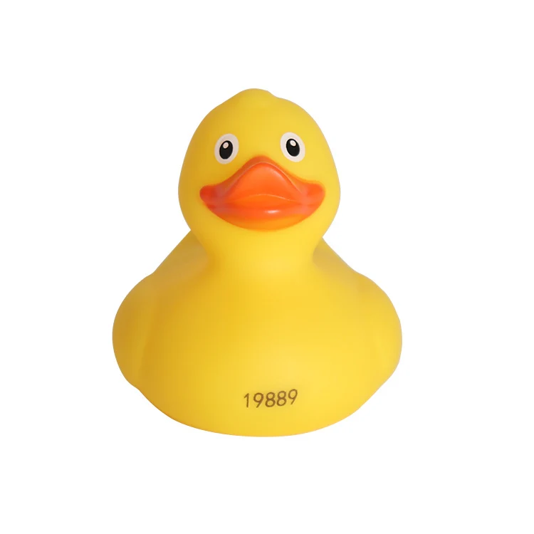 Custom Logo Classic Promotional Plain Yellow Rubber Duck Party Birthday 