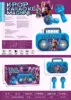 dual mic bluetooth speaker-color change adjustable sound