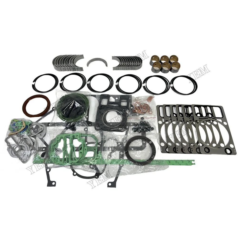 Overhaul Kit With Rings Set Fit for Deutz BF6M1015 Engine Parts 5